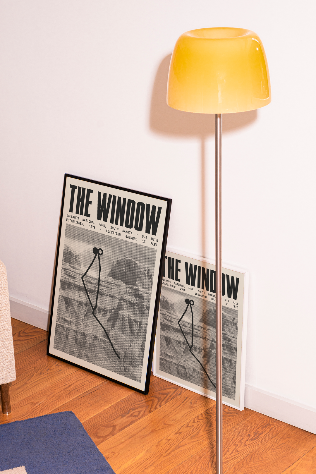 The Window Trail Poster | Badlands National Park Prints