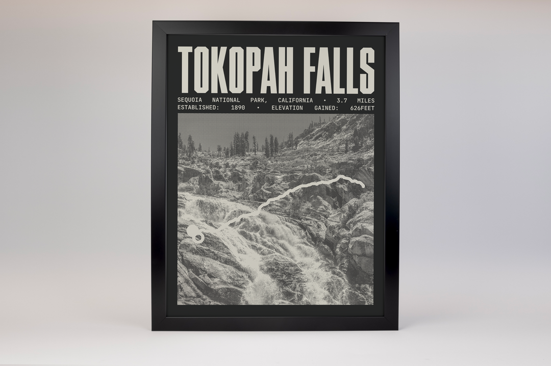 Tokopah Falls Poster | Sequoia National Park Prints
