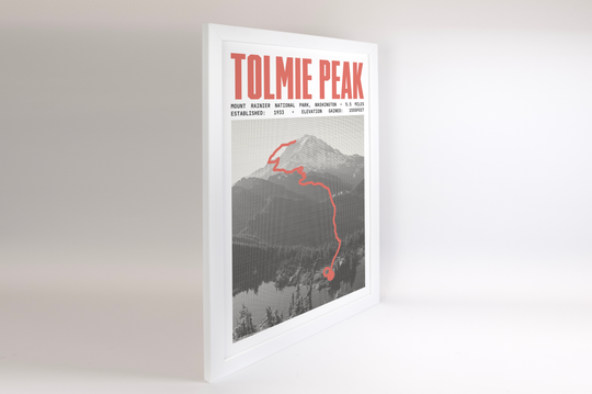 Tolmie Peak Trail Poster | Mount Rainier National Park Prints