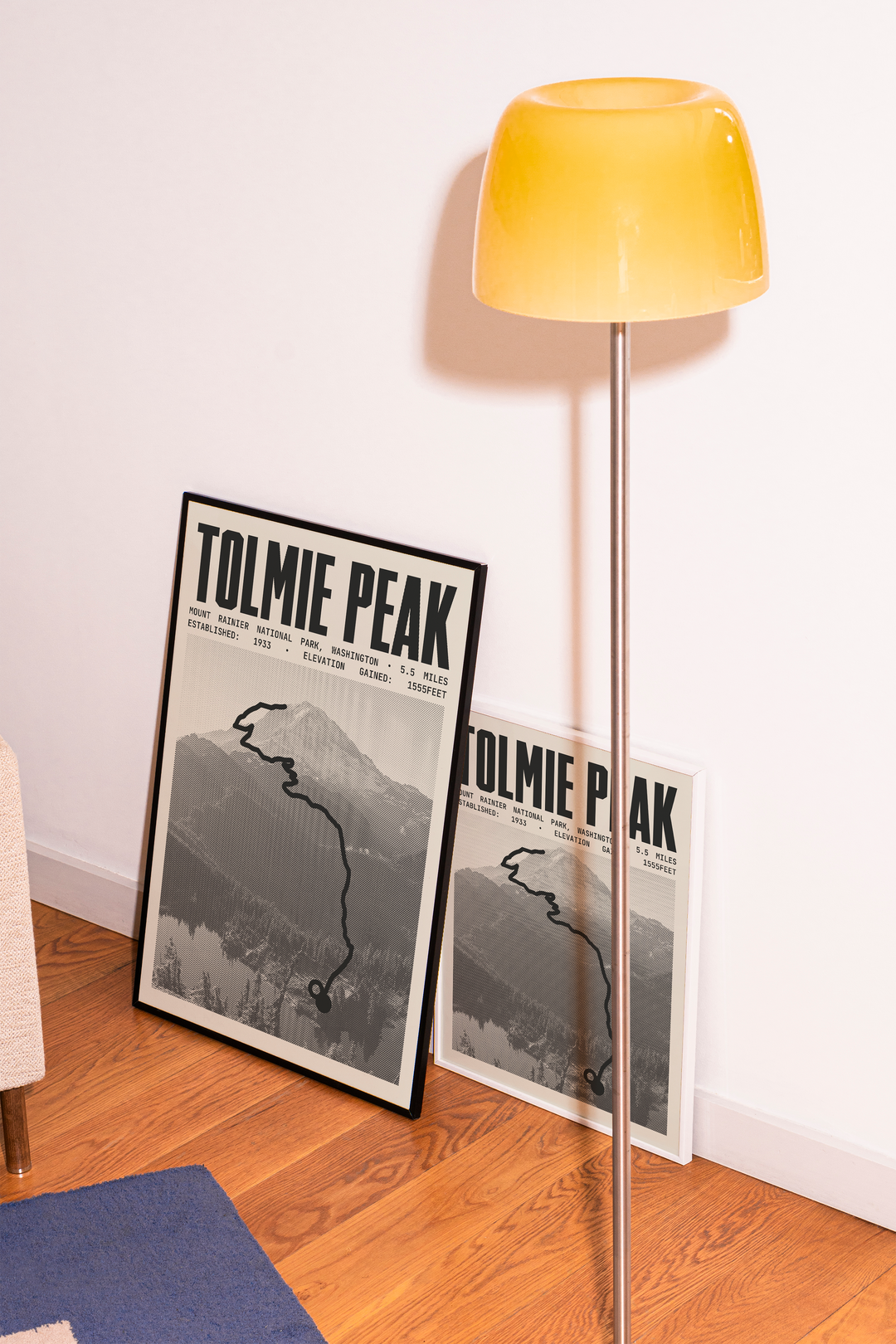 Tolmie Peak Trail Poster | Mount Rainier National Park Prints