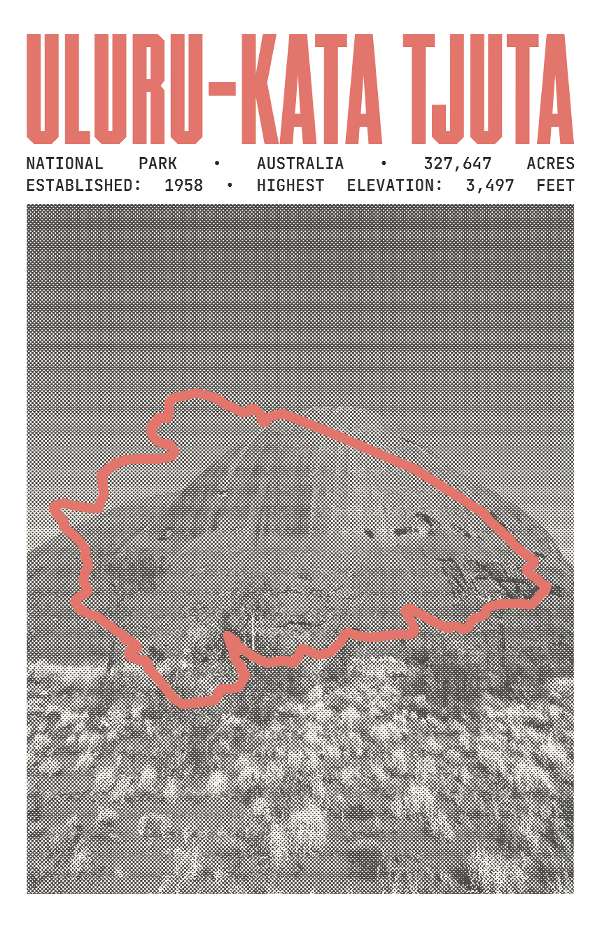Uluru-Kata Tjuta National Park Poster