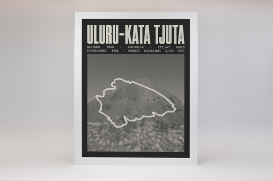 Uluru-Kata Tjuta National Park Poster