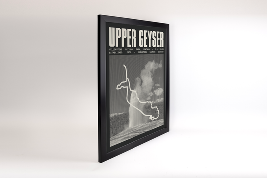 Upper Geyser Basin Poster | Yellowstone National Park Prints