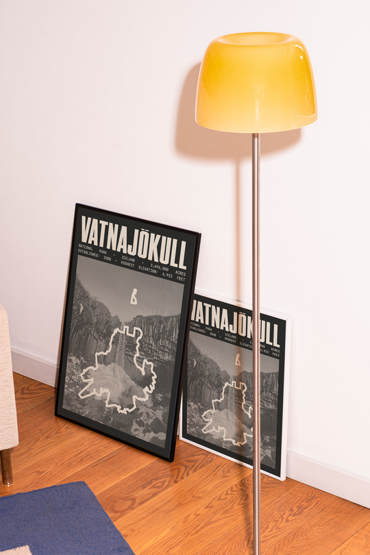 Vatnajökull National Park Poster