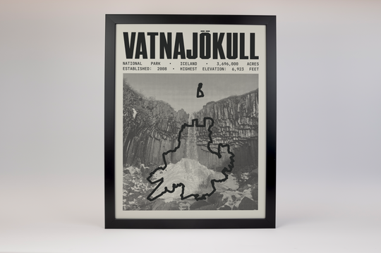Vatnajökull National Park Poster