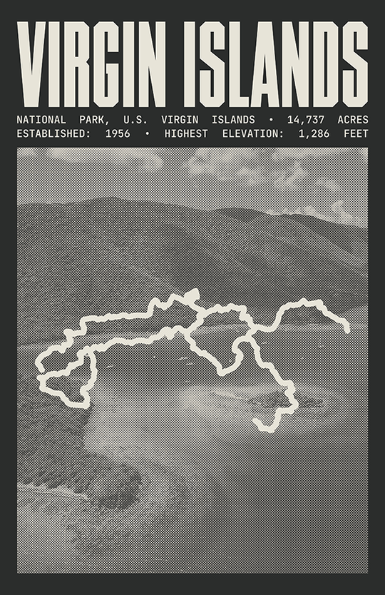 Virgin Islands National Park Poster