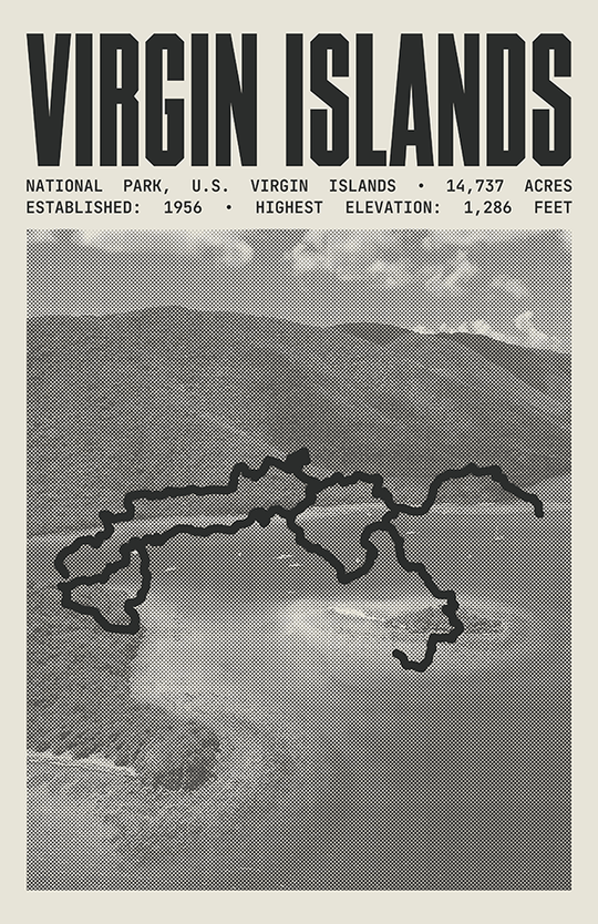 Virgin Islands National Park Poster