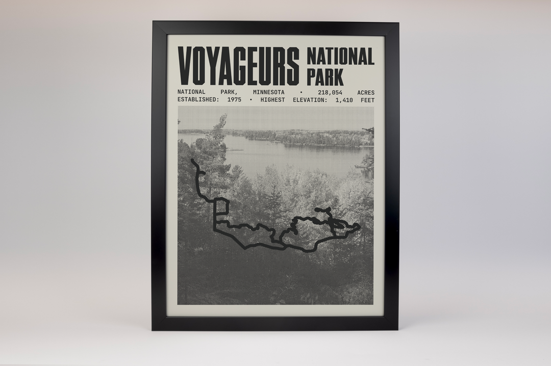 Voyageurs National Park Poster