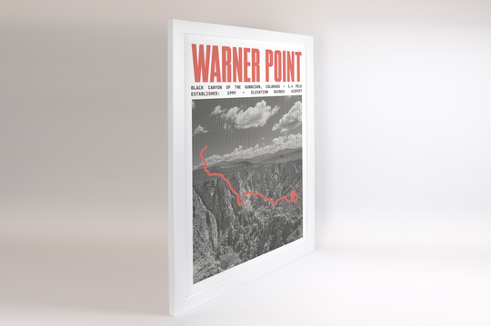 Warner Point Nature Trail Poster | Black Canyon of the Gunnison National Park Prints