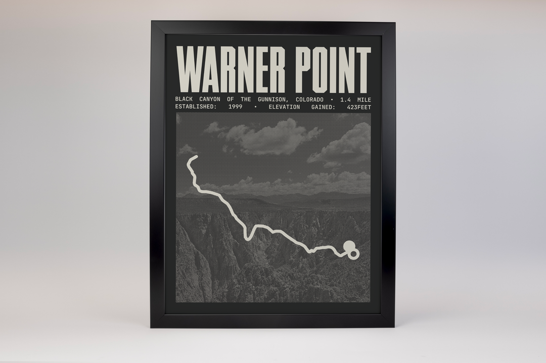 Warner Point Nature Trail Poster | Black Canyon of the Gunnison National Park Prints