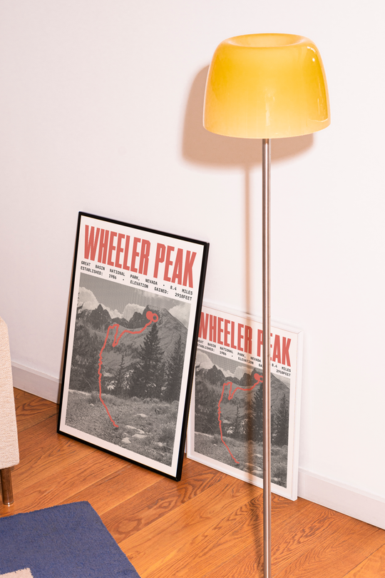 Wheeler Peak Trail Poster | Great Basin National Prints