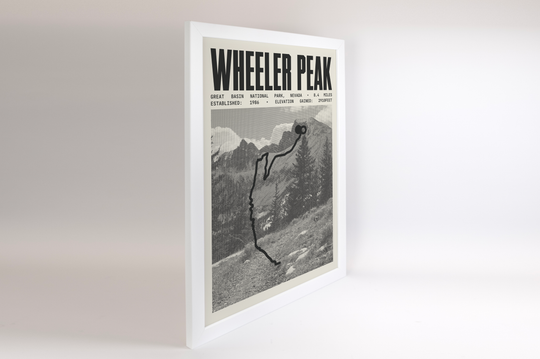 Wheeler Peak Trail Poster | Great Basin National Prints
