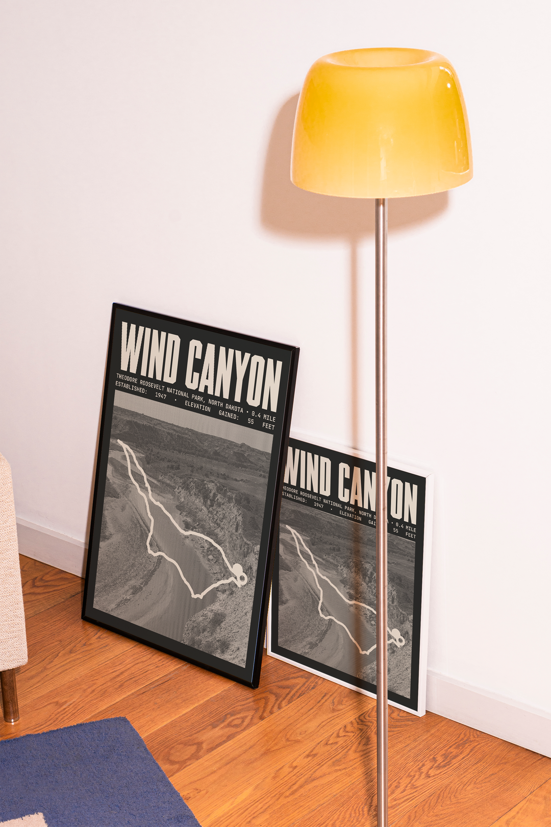 Wind Canyon Trail Poster | Theodore Roosevelt National Park Prints