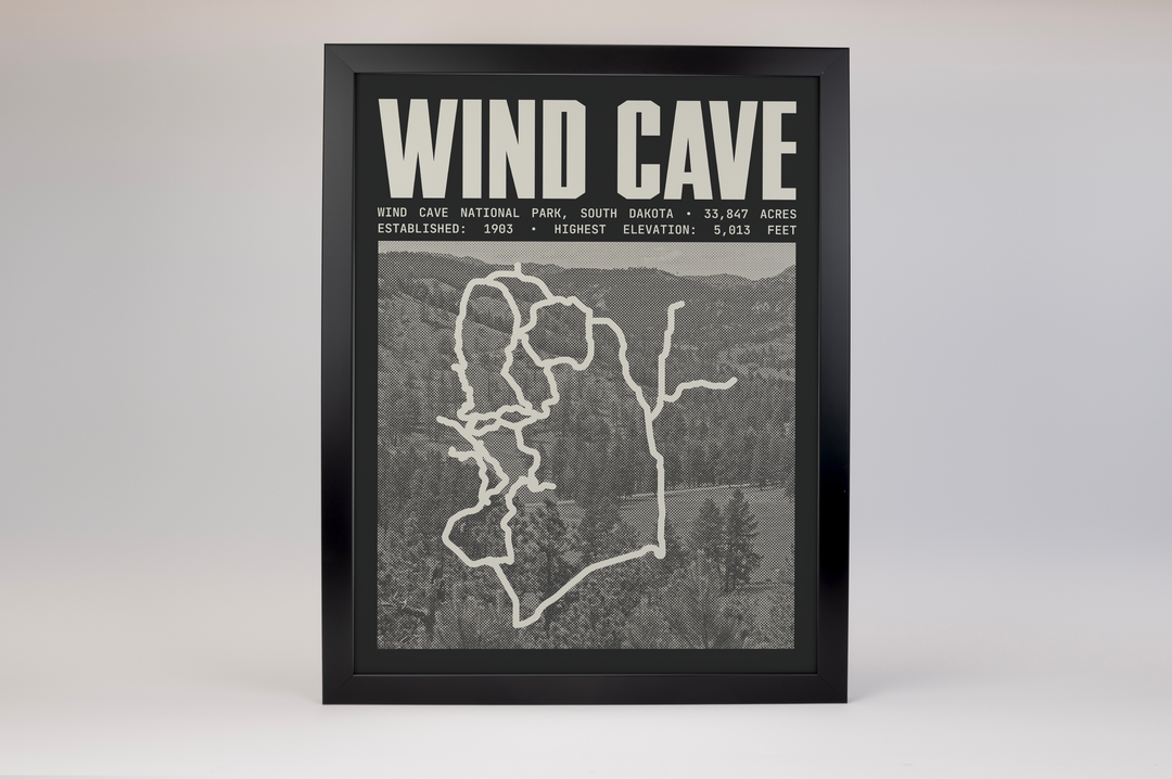 Wind Cave National Park Poster