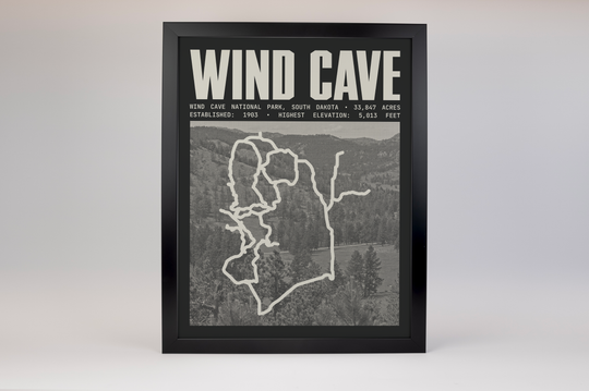 Wind Cave National Park Poster