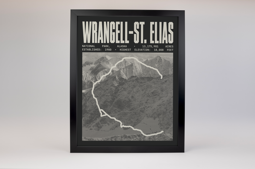 Wrangell-St. Elias National Park Poster