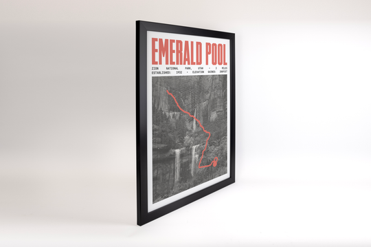 Emerald Pool Trail Poster | Zion National Park Prints