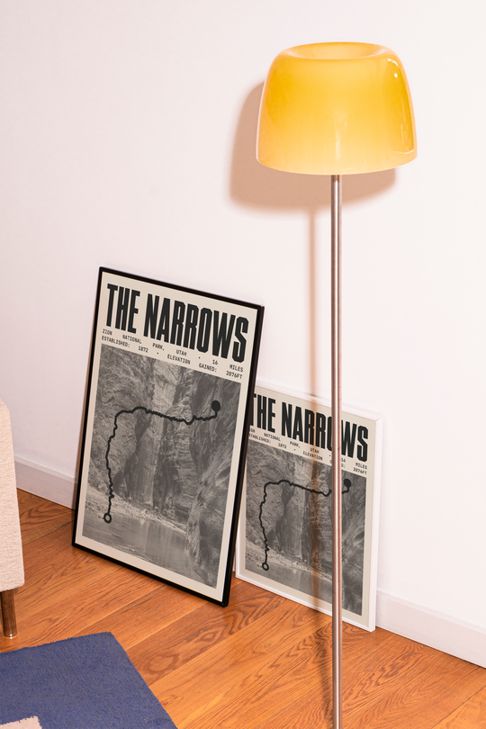 The Narrows Poster | Zion National Park Prints