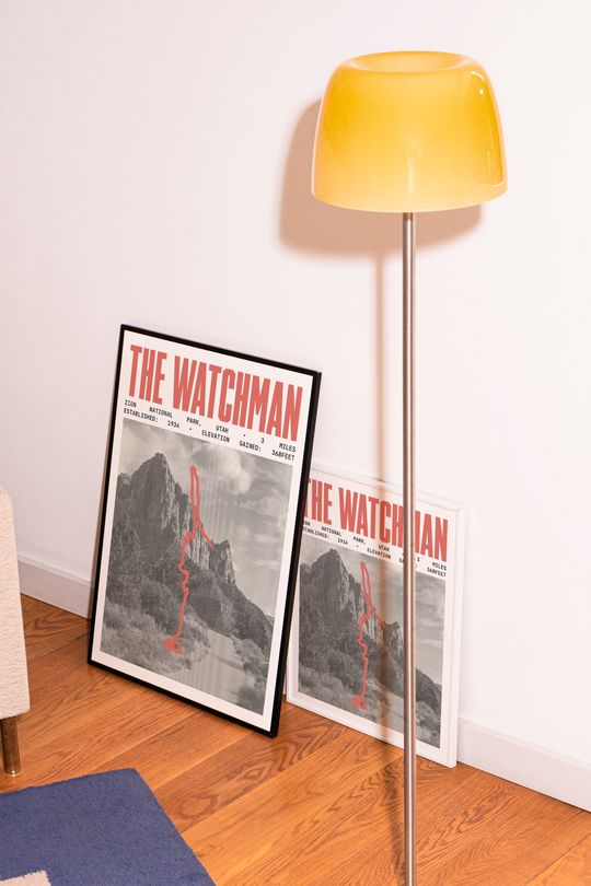 The Watchman Poster | Zion National Park Prints