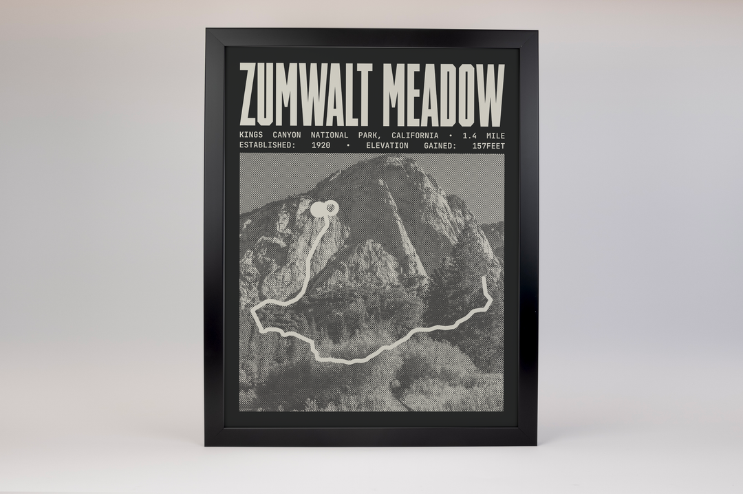 Zumwalt Meadow Poster | Kings Canyon National Park Prints