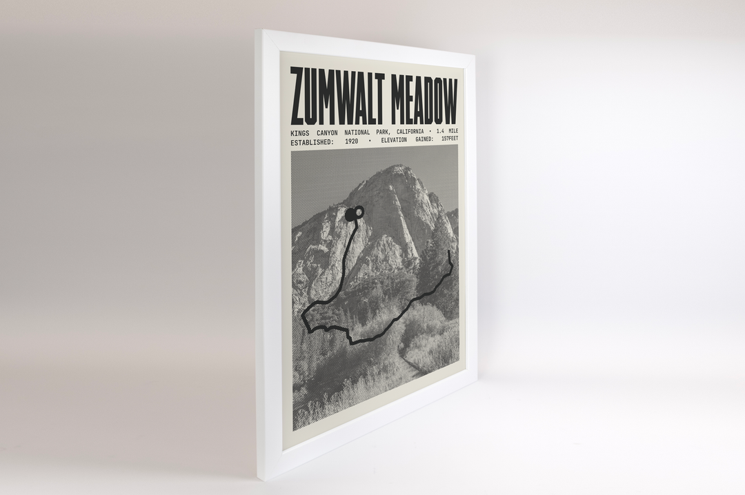 Zumwalt Meadow Poster | Kings Canyon National Park Prints